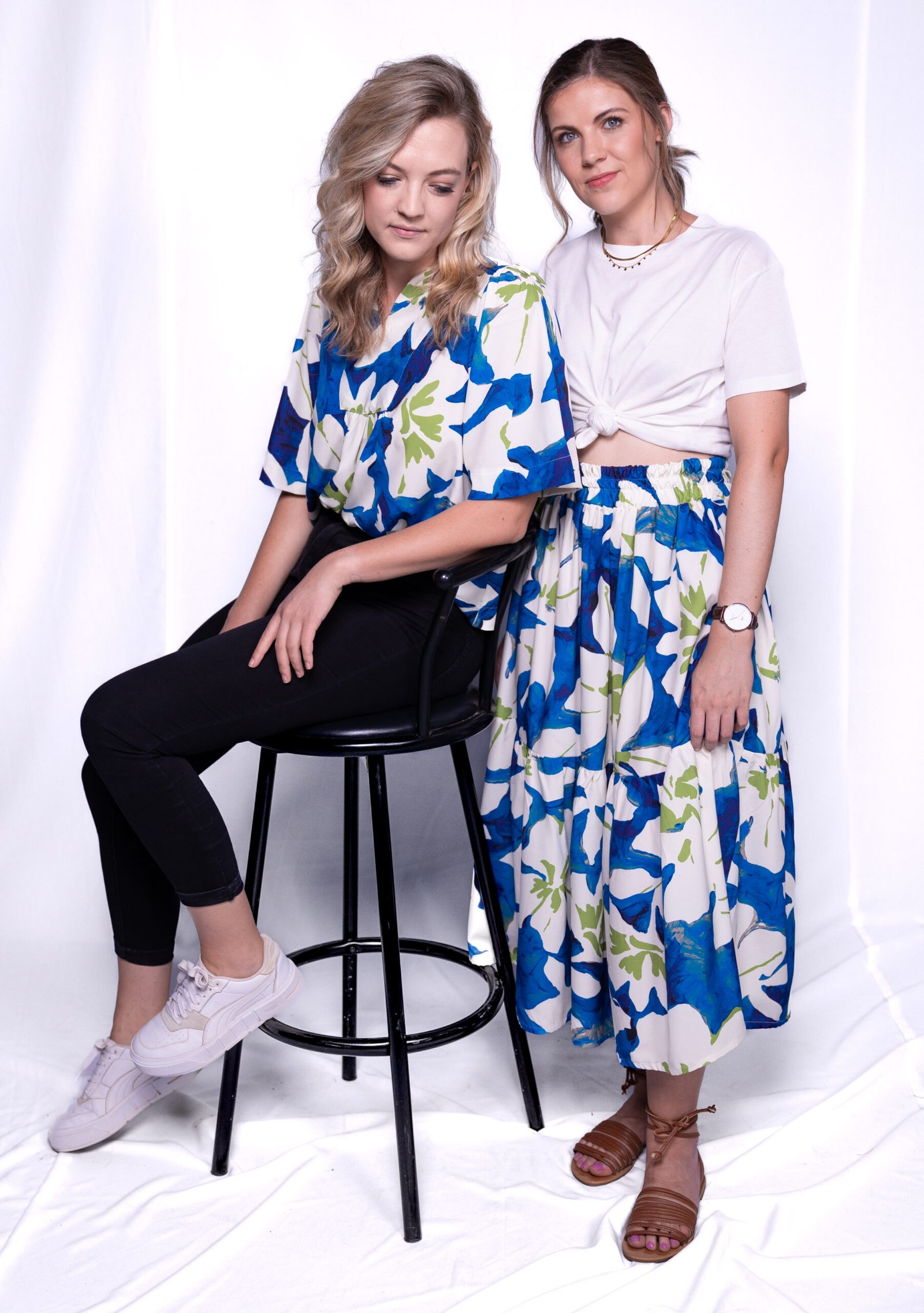 Lily Blouse in Blue - Image 5