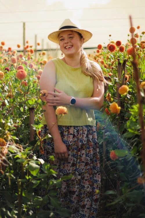 Everyday Skirt in Rust